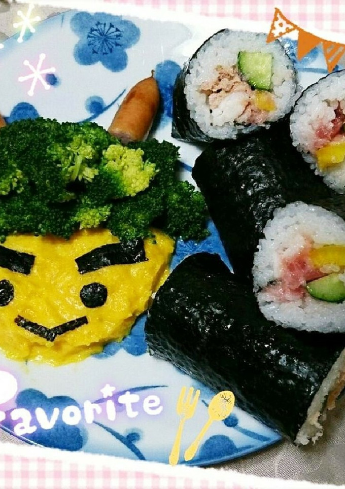 小麦・卵不使用☆恵方巻プレート-レシピのメイン写真