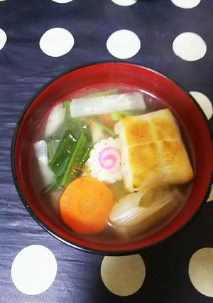 2019年新春お雑煮-レシピのメイン写真
