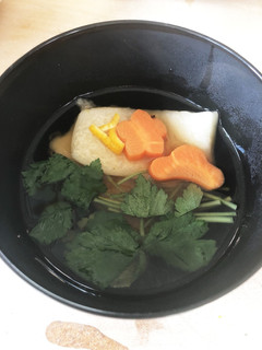お餅が美味しいお雑煮-レシピのメイン写真