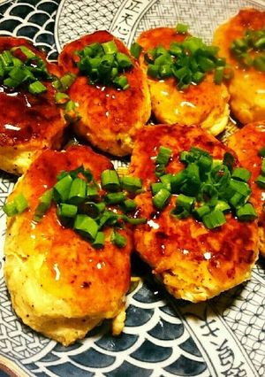 小えびたっぷり♪中華風豆腐ハンバーグ-レシピのメイン写真
