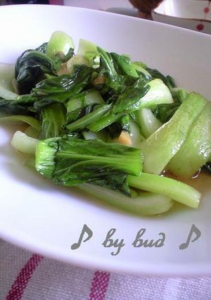 【簡単】プロ級の美味しさ♪青梗菜炒め-レシピのメイン写真