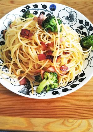 ブロッコリーとベーコンの和風パスタ-レシピのメイン写真