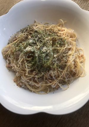 少しだけダイエット。レモンクリームパスタ-レシピのメイン写真