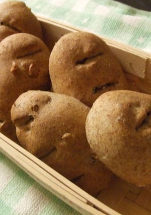 かりっと香ばしい胚芽＆いちくるパン-レシピのメイン写真