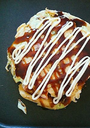 簡単 もっチーズお好み焼き-レシピのメイン写真