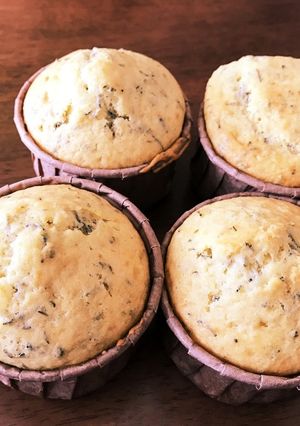 ヘルシー緑茶カップケーキ-レシピのメイン写真