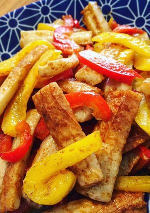 ちくわとパプリカのカレー風味きんぴら-レシピのメイン写真