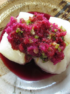 紫大根おろし餅-レシピのメイン写真