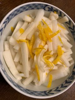 簡単常備菜: 柚子大根-レシピのメイン写真