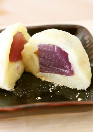 朝昼おやつ♪冷凍餅で羊羹を包んだ★あん餅-レシピのメイン写真
