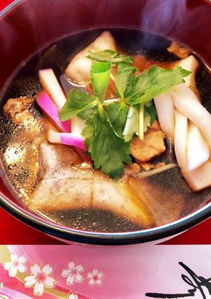 お雑煮♪醤油だし♪-レシピのメイン写真