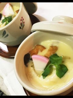 レンジで簡単 茶碗蒸し-レシピのメイン写真