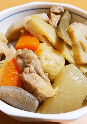 作り置き☆野菜いっぱいの簡単筑前煮-レシピのメイン写真