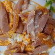 材料4つで簡単♫魚肉ソーセージの玉子炒め