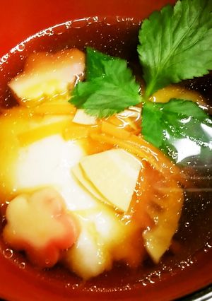 お雑煮のつゆは…-レシピのメイン写真