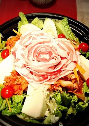 豚バラ鍋⁑のせるだけ♪-レシピのメイン写真