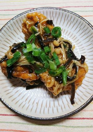 唐揚げのキノコで酸っぱいでさっぱり-レシピのメイン写真