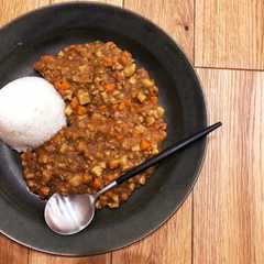 รูปของ 時短で簡単☆野菜たっぷりキーマカレー