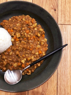 時短で簡単☆野菜たっぷりキーマカレー-レシピのメイン写真