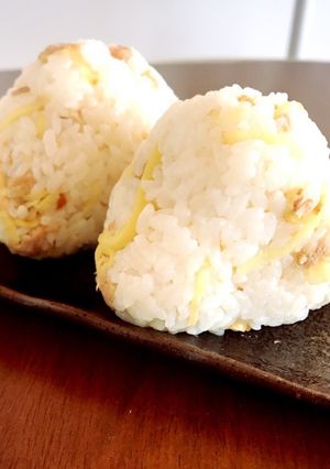 生姜とツナのお手軽おにぎり（梅風味）-レシピのメイン写真