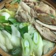 土鍋で水炊き