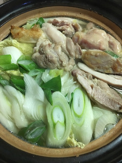 土鍋で水炊き-レシピのメイン写真