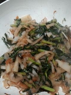大根菜のきんぴら-レシピのメイン写真
