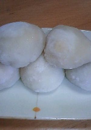キャラメルクリーム大福-レシピのメイン写真