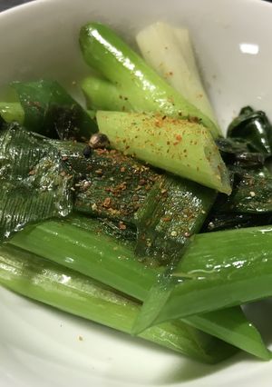 簡単　九条ネギ　油炒め-レシピのメイン写真