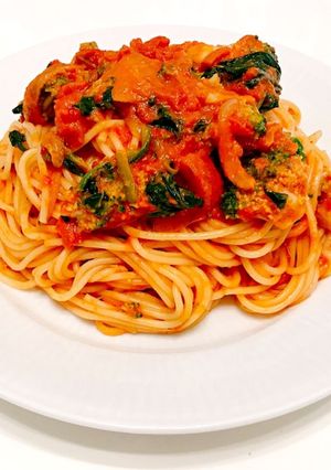 海老クリームパスタ-レシピのメイン写真