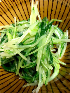 水菜の酢味噌和え-レシピのメイン写真