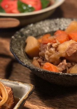 我が家の豚バラ肉じゃが-レシピのメイン写真