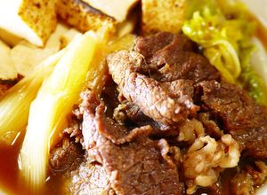 牛肉白菜焼き豆腐白葱で！すき焼き風肉豆腐-レシピのメイン写真