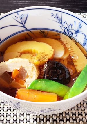 簡単☆おせちリメイクあんかけうどん-レシピのメイン写真