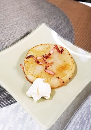 大根ステーキ ナッツヨーグルト添え-レシピのメイン写真