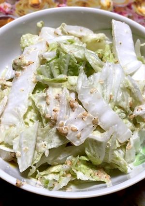 白菜サラダ わさマヨ味-レシピのメイン写真