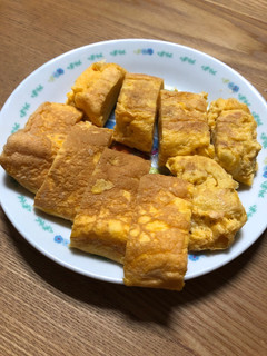 簡単 スフレ卵焼き 糖質ゼログラム!-レシピのメイン写真