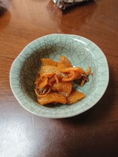 大根の佃煮-レシピのメイン写真