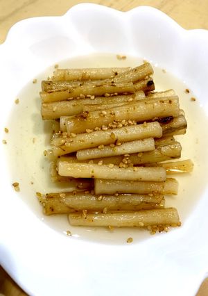 らっきょ酢で 簡単 ゴボウの甘酢煮-レシピのメイン写真
