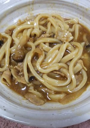 レトルトカレーうどん♪-レシピのメイン写真