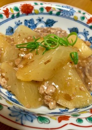 大根とひき肉のそぼろあんかけ煮-レシピのメイン写真