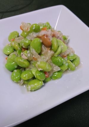 032　しもつかれ枝豆和え-レシピのメイン写真