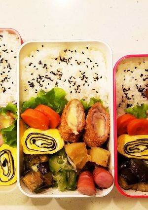 女子高生、男子学生、会社員の私弁当❤53-レシピのメイン写真