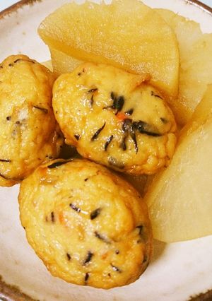 作り置き☆大根とがんもどきのめんつゆ煮-レシピのメイン写真