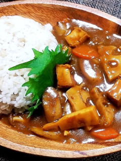 和だし 根菜カレー-レシピのメイン写真