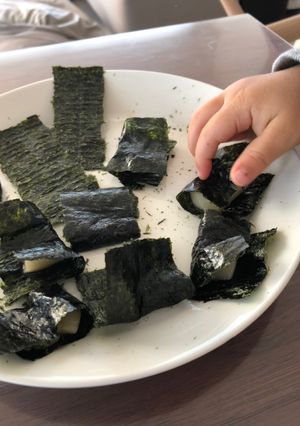 レンジで簡単！ぱくっと！ひとくち磯辺餅-レシピのメイン写真