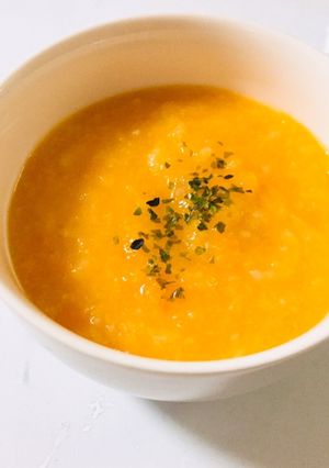 ご飯で作る♬人参のポタージュスープ-レシピのメイン写真
