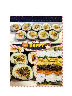 簡単!韓国のり巻きキンパ☆牛肉と野菜入☆-レシピのメイン写真