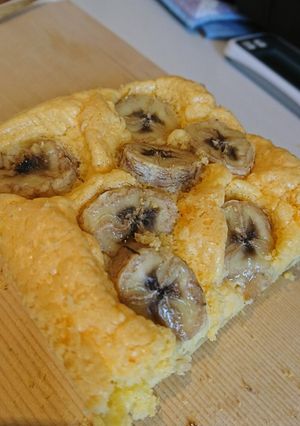米粉と卵とバナナだけケーキ-レシピのメイン写真