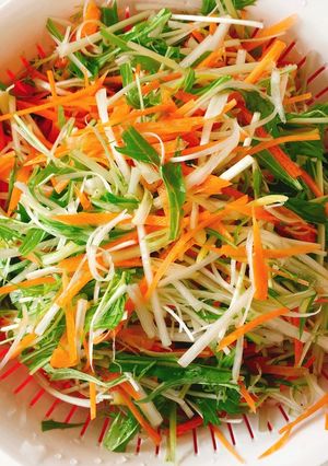 お鍋の具に!簡単しゃぶ葉風香味野菜-レシピのメイン写真